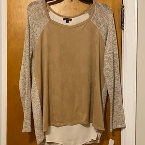 Carmel/Cream colored Blouse